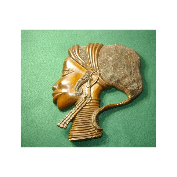 African hand carving by George Berry Sr. Signed - Picture 4 of 10